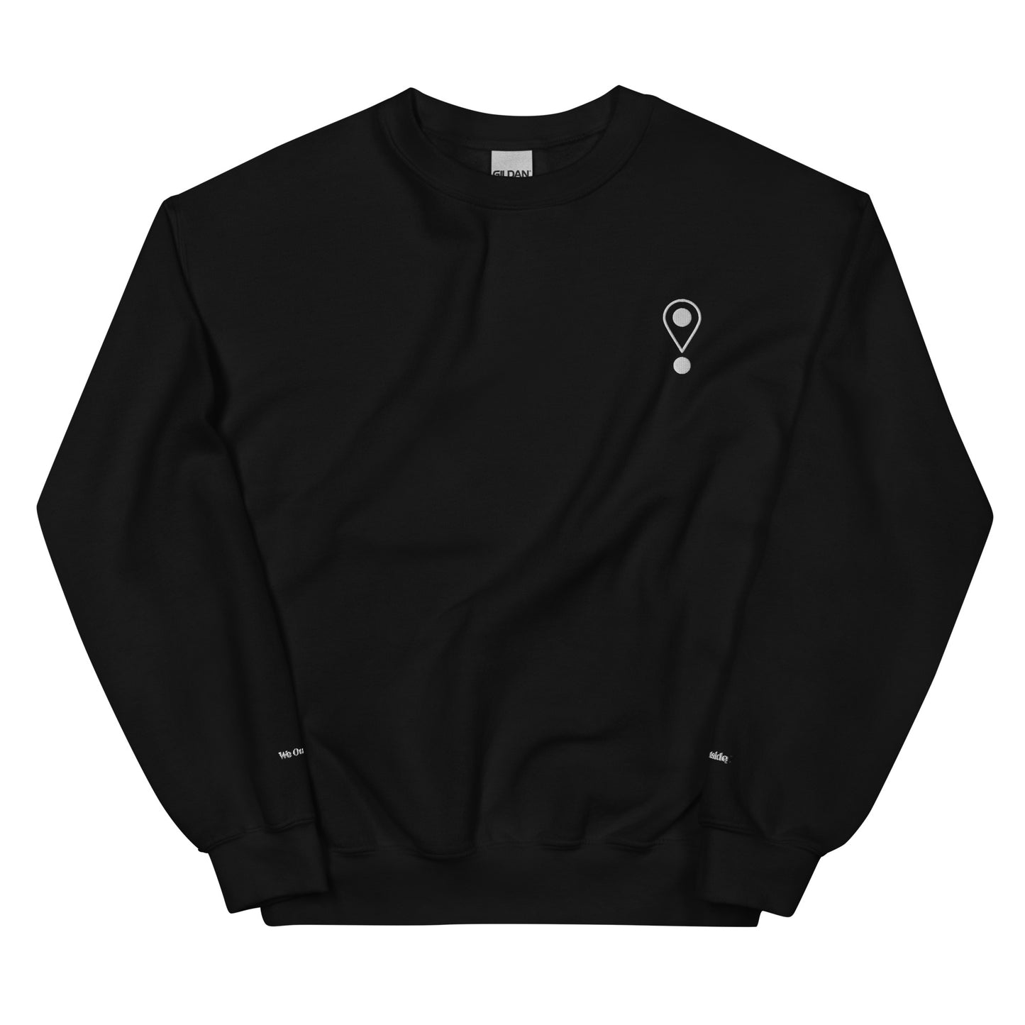 Location Symbol Crew Neck Sweatshirt