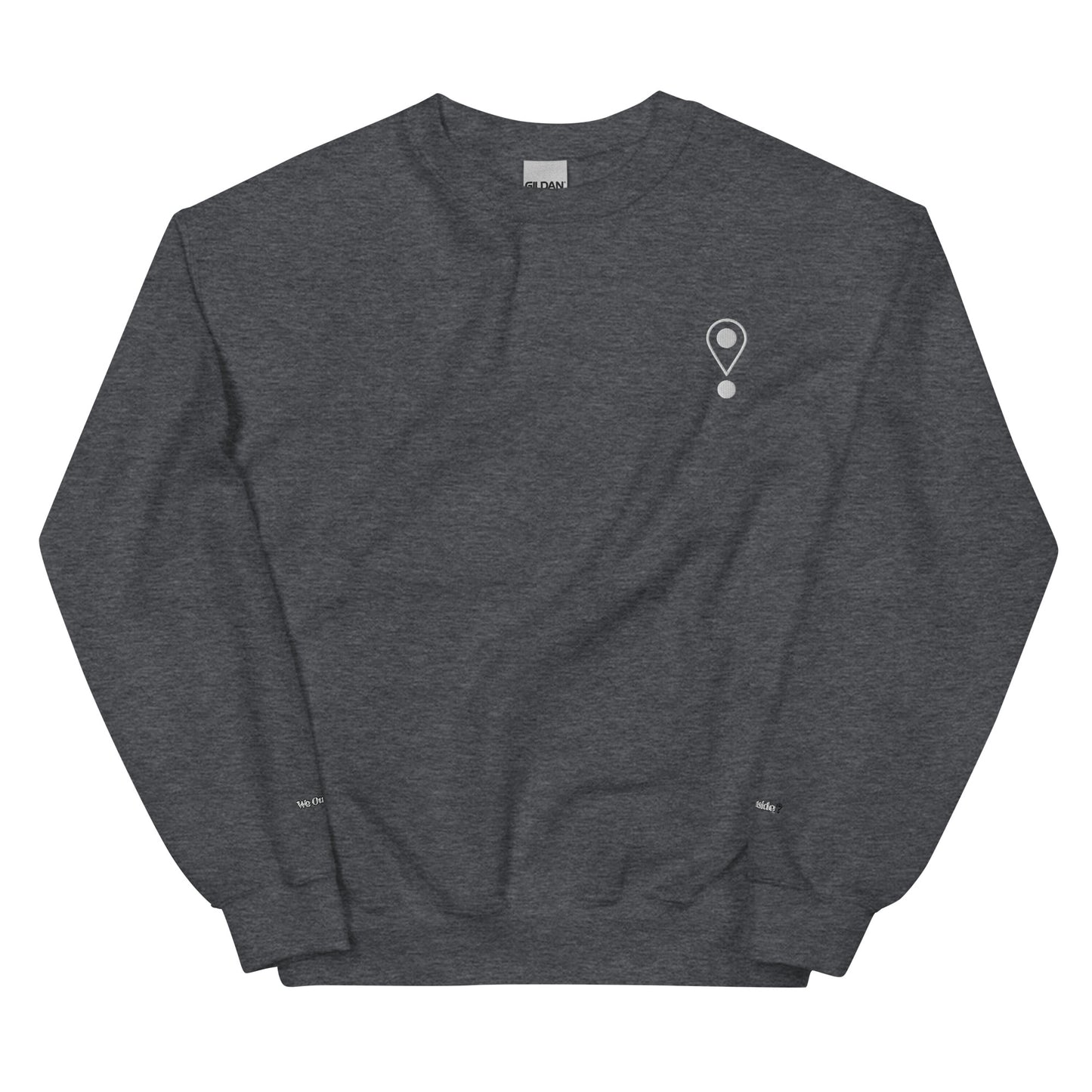 Location Symbol Crew Neck Sweatshirt