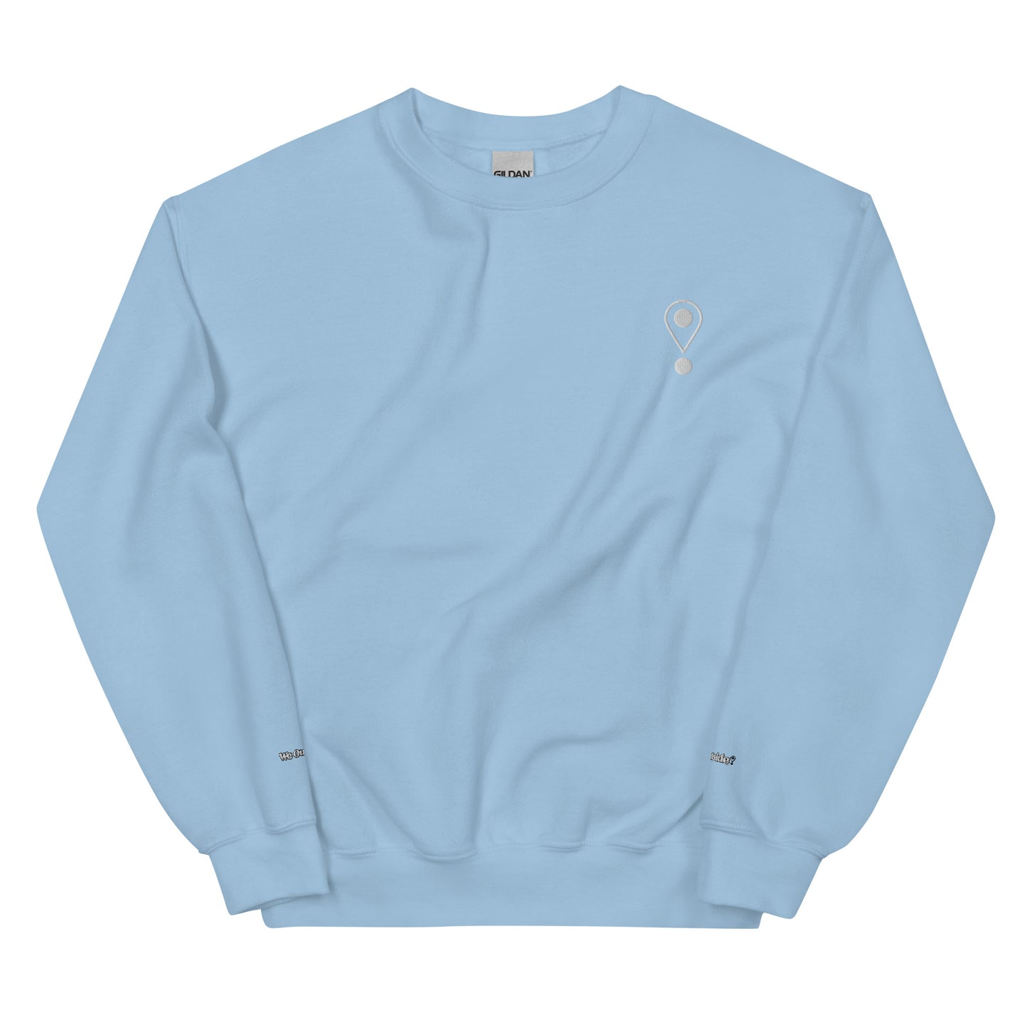 Location Symbol Crew Neck Sweatshirt